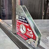 Magnetic Welding Squares, 3-3/4" L x 3/4" W x 4-3/8" H, 75 lbs. Meunier Outillage Industriel