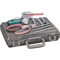 Mini-Dynafile&reg; II Abrasive Belt Machines, 1/8" - 1/2", 1/4" NPTF Meunier Outillage Industriel