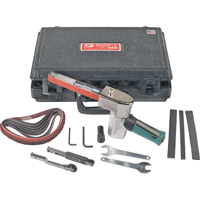 Dynafile&reg; II Abrasive Belt Machines, 1/4" - 3/4", 1/4" NPTF Meunier Outillage Industriel