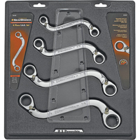 "S" Reversible Wrench Set - 4 Pieces TGZ833 | Meunier Outillage Industriel