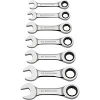 Stubby Wrench Set, Combination, 7 Pieces, Imperial TLV402 | Meunier Outillage Industriel