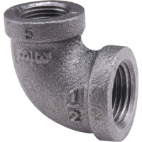 Coudes de r&eacute;duction 90°, Galvanis&eacute;, 3/4" x 1/2" Meunier Outillage Industriel