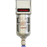 Filtreurs, Modulaire, 1/4" NPT, Drain Semi-automatique, Pour Eau Meunier Outillage Industriel