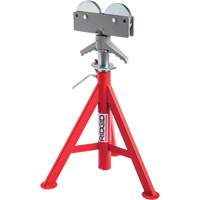 Support de tuyau pour rouleau baiss&eacute; no RJ-98, 59-104 cm R&eacute;glage de la hauteur, 12" Capacit&eacute; max. de tuyau, 1000 lb Capacit&eacute; de charge max. Meunier Outillage Industriel