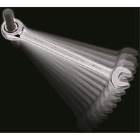 Jeu de cl&eacute;s &agrave; cliquet SAE &agrave; 12 pans et 72 dents, Combinaison, 5 morceaux, Imp&eacute;rial Meunier Outillage Industriel