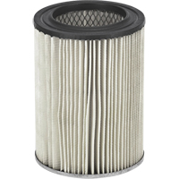 Everyday Dirt 1-Layer Pleated Paper Filter #VF4000, Cartridge, Fits 5 US gal. or higher TQX790 | Meunier Outillage Industriel