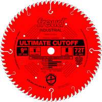 Lames de scie industrielle TCS - finition et coupe en travers, 9", 72 dents, Pour Bois Meunier Outillage Industriel