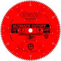 Lames de scie industrielle TCS - finition et coupe en travers, 15", 108 dents, Pour Bois Meunier Outillage Industriel