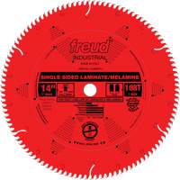 Lames de scie industrielle TCS pour panneaux de particules, 14", 108 dents, Pour Stratifi&eacute; Meunier Outillage Industriel