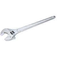 Adjustable Tapered Handle Wrench - Carded, 24" L, 2-7/16"/62 mm Max Width, Chrome/Polished Meunier Outillage Industriel