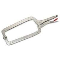 Locking C-Clamp with Swivel Pads, 18" Length, C-Clamp Meunier Outillage Industriel