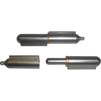 Baer Hardware™ Weld-On Hinge, 0.4375" Dia. x 2.75" L, Mild Steel w/Fixed Brass Pin MMT772 | Meunier Outillage Industriel