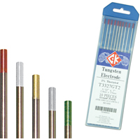 &eacute;lectrodes de tungst&egrave;ne, 0,020" dia. x 7" lo Meunier Outillage Industriel