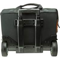 Sac &agrave; outils roulant Tradesman Pro, Polyester balistique, 24 pochettes, Noir/Orange Meunier Outillage Industriel
