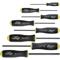 Ball Driver Screwdriver Sets - SAE, 8 Pcs. Meunier Outillage Industriel
