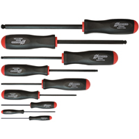 Ball Driver Screwdriver Sets - Metric, 9 Pcs. Meunier Outillage Industriel