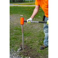 Indestructible Sledge Hammer, 6 lbs., 24", Fibreglass Handle Meunier Outillage Industriel