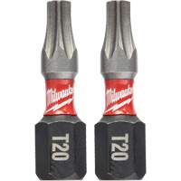 Forets &agrave; chocs Shockwave, Torx, T-20, Prise 1/4" Meunier Outillage Industriel