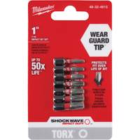 Jeu d'embouts Shockwave 1" Impact Duty Torx Meunier Outillage Industriel
