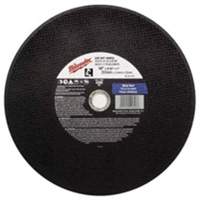 Meule &agrave; tronçonner de premi&egrave;re qualit&eacute;, 12" x 1/8", Arbre de 20 mm, Type 1, Carbure de silicium, 4365 Tr/min Meunier Outillage Industriel