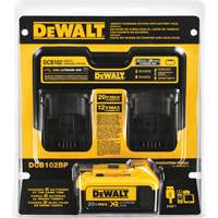 Borne de recharge pour chantier et bloc-piles 4,0 Ah, 12 V/20 V, Lithium-ion Meunier Outillage Industriel