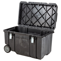Coffre de rangement mobile TOUGH CHEST, 38-29/32" x 23-3/32" x 24-5/16", Noir Meunier Outillage Industriel