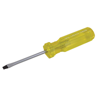 Tournevis &agrave; fente, 3/16", 6-1/2" lo, Prise Plastique Meunier Outillage Industriel