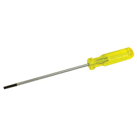 Tournevis &agrave; fente d'&eacute;lectricien, Tige de 3/16", Ronde, 9-1/2" lo, Prise en Plastique Meunier Outillage Industriel