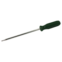 Square Screwdriver, #1 Tip, Round, 12-1/4" L, Plastic Handle Meunier Outillage Industriel