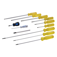 Jeu de tournevis &agrave; fente, 9 mcx Meunier Outillage Industriel