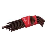 Long Arm Ball Hex Key Set, 13 Pcs., Imperial Meunier Outillage Industriel