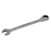 Cl&eacute; &agrave; cliquet mixte &agrave; t&ecirc;te fixe, 12 pans, 5/16", Fini Acier inoxydable Meunier Outillage Industriel