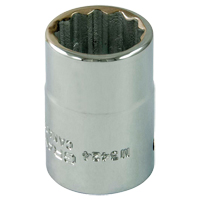 Douille, 24 mm, Prise 3/4", 12 pans Meunier Outillage Industriel
