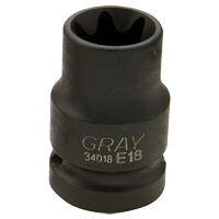 Douille Torx, 1/2", Prise 1/2", 6 pans Meunier Outillage Industriel
