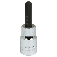 Bit Socket, 1/4" x 2-3/10" L, 3/8" Drive Meunier Outillage Industriel