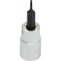 Douille &agrave; embout, Torx, T6 x 2-1/8" lo, Prise 3/8" Meunier Outillage Industriel