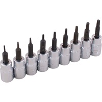Jeu de douilles, Torx, Prise 3/8", 9 mrcx Meunier Outillage Industriel