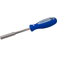 Porte-embout hexagonal, 1/4" prise, 8" lo, Magn&eacute;tique Meunier Outillage Industriel