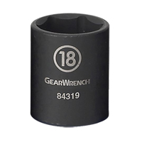 Standard Impact Socket, 13 mm, 3/8" Drive, 6 Points TYS329 | Meunier Outillage Industriel