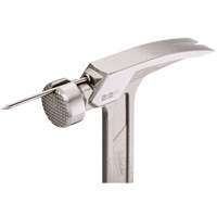 Milled Face Framing Hammer, 22 oz., Solid Steel Handle, 15" L Meunier Outillage Industriel