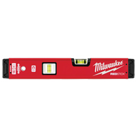 Niveau Redstick, Boîte, 1,33' lo, Acier, 2, Magn&eacute;tique Meunier Outillage Industriel