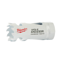 Hole Dozer with Carbide Teeth, 1", 1-3/5" Depth of Cut, Carbide Meunier Outillage Industriel