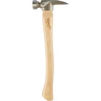 Milled Face Framing Hammer, 19 oz., Wood Handle, 16" L Meunier Outillage Industriel