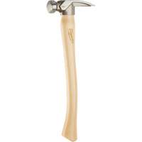 Smooth Face Framing Hammer, 19 oz., Wood Handle, 16" L Meunier Outillage Industriel