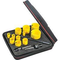Industrial Hole Saw Kit, 14 Pieces Meunier Outillage Industriel