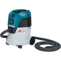 L Class Push & Clean Compact Dust Extractor, Wet-Dry, 1.34 HP, 6.6 US Gal.(25 Litres) UAE513 | Meunier Outillage Industriel