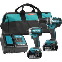 Ensemble de 2 outils avec moteur sans balai LXT, 18 V Meunier Outillage Industriel