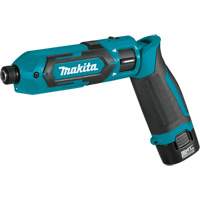 Impact Driver Kit, 1/4", 220 in-lbs Max. Torque, 7.2 V, Lithium-Ion Meunier Outillage Industriel