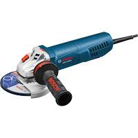 High-Performance Angle Grinder with Paddle Switch, 6", 120 V, 13 A, 9300 RPM UAF203 | Meunier Outillage Industriel