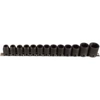 Jeu de douilles, 13 Mcx, Chocs, Prise de 1/2" Meunier Outillage Industriel